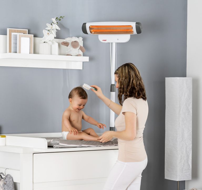 reer wickelheizstrahler 2 in 1 feelwell