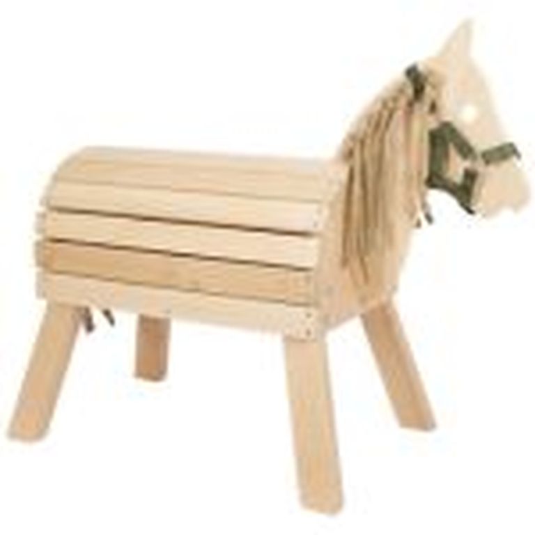 holzpferd small foot gartenspielzeug outdoorspielzeug